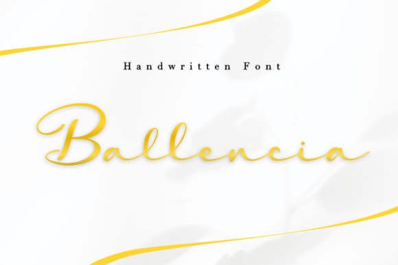 Ballencia Script Font for Creative Branding Projects