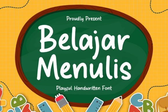 Belajar Menulis Font for Branding and Creative Projects
