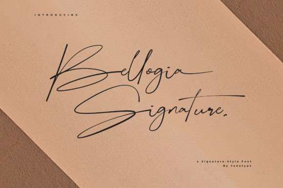 Bellogia Signature Font Review for Creative Makers
