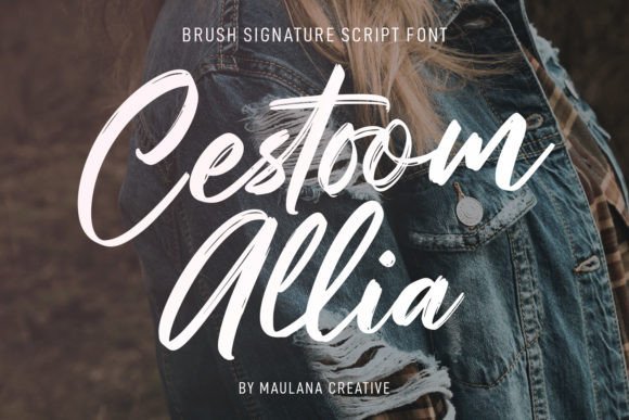 Cestoom Allia Font for Social Media and Creative Campaigns