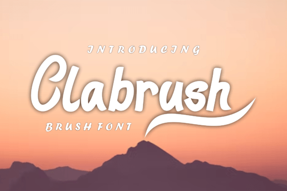 Clabrush Font Review: A Modern Script for Creative Projects