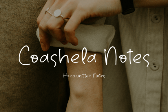 Coashela Notes – A Versatile Handwritten Typeface for Creative Campaigns