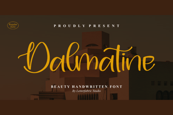 Dalmatine Font: A Handwritten Typeface for Creative Campaigns