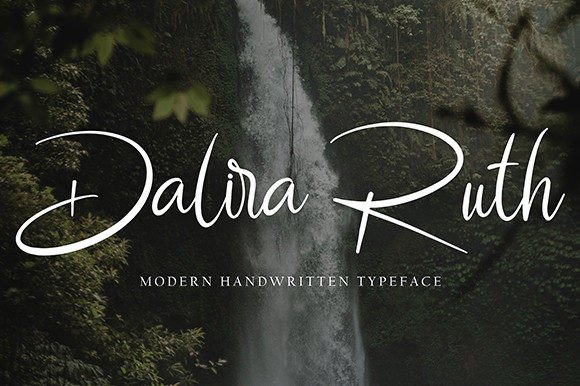 Delira Ruth Font: A Dazzling Script for Creative Makers