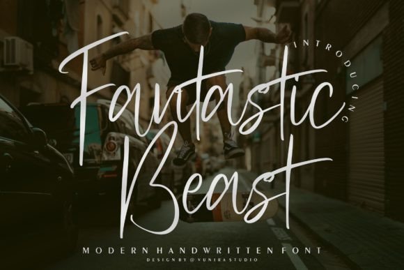 Fantastic Beast Font for Editorial Design and Creative Projects