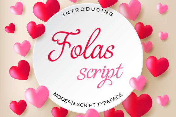 Folas Font: A Modern Script with Timeless Elegance