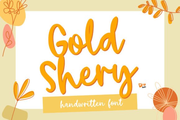 Gold Shery Font: A Handwritten Script for Editorial Elegance