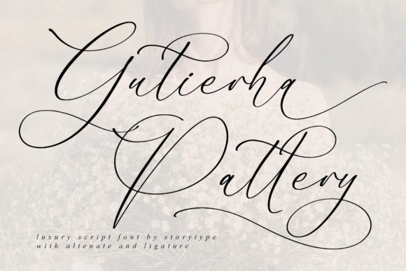 Gutierha Pattery Font for Elegant Branding and Creative Projects