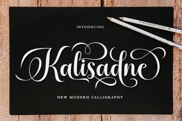 Kalisadne Font: A Dazzling Script for Creative Projects