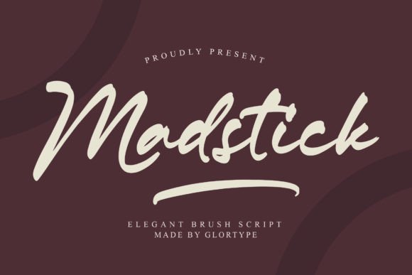 Madstick: A Modern Brush Script Font for Creative Branding