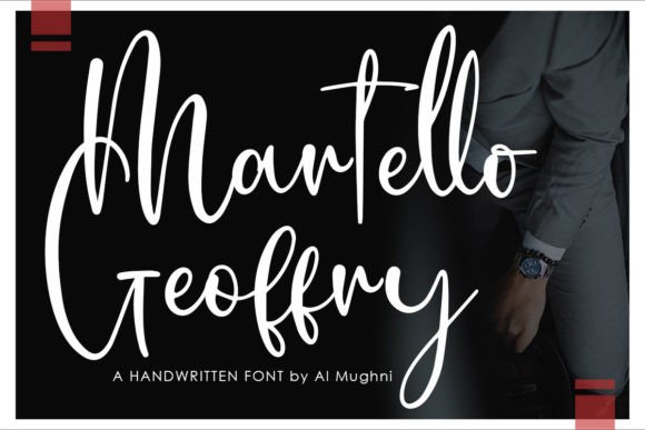 Martello Geoffry: A Script Font for Digital Branding and Web Design