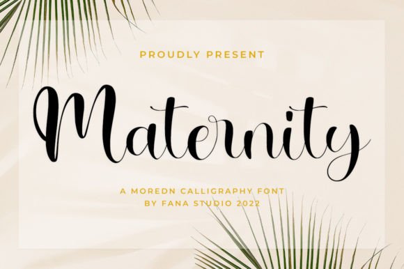 Maternity Font for Branding That Feels Personal and Polished