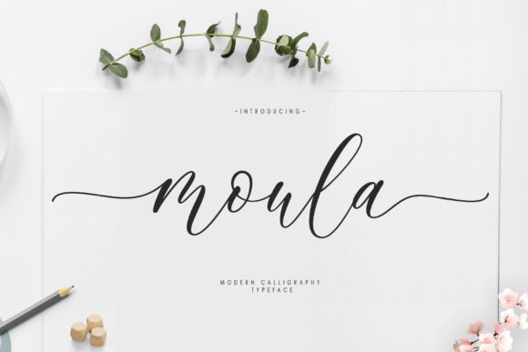 Moula: A Premium Script Font for Elegant Branding Projects