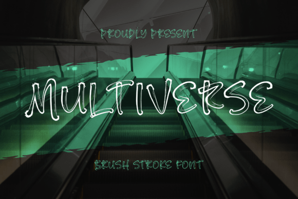 Multiverse Font for Social Media Campaigns and Creative Typography