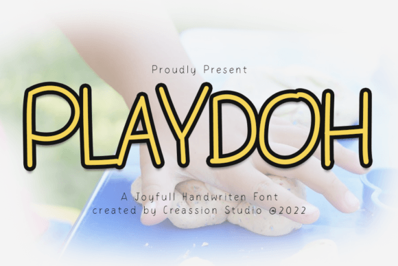 Playdoh Font: A Sweet Script for Campaign Design