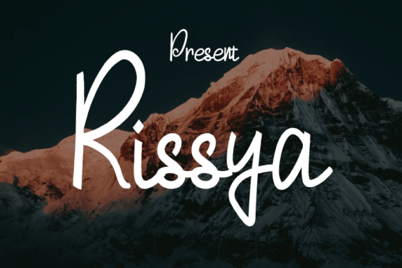 Rissya Font: A Modern Script for Crafting Elegance and Luxury
