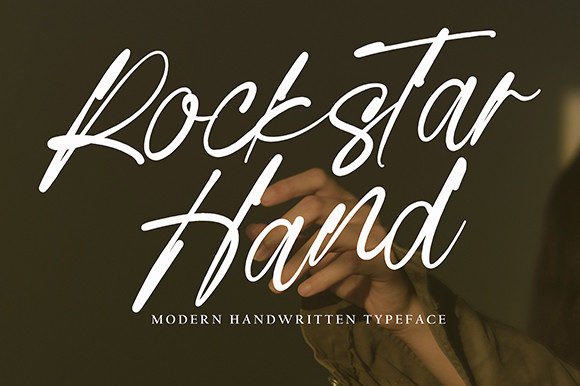 Rockstar Hand Font: A Style That Elevates Your Brand
