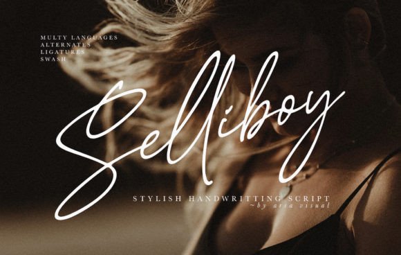 Selliboy: A Modern Script Font for Digital Branding