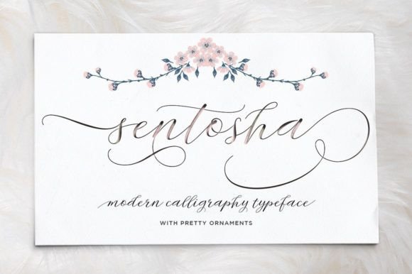 Sentosha Font: A Modern Script for Handmade and Digital Creations