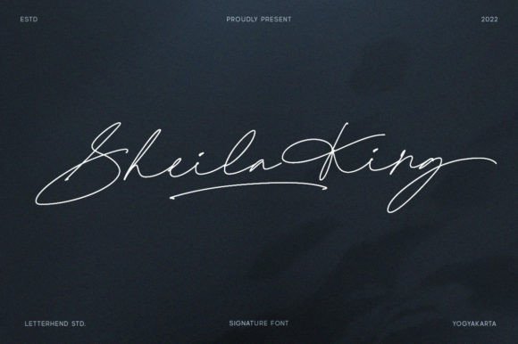 Sheila King Font for Polished Branding and Design