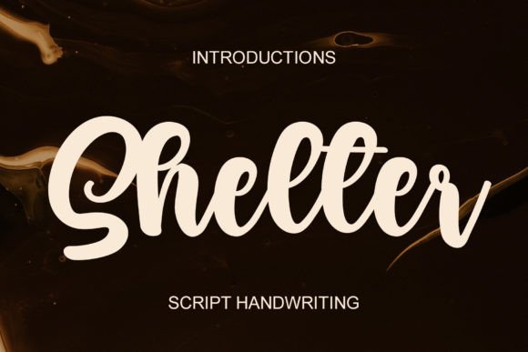 Shelter Font: A Handwritten Script for Modern Web Design