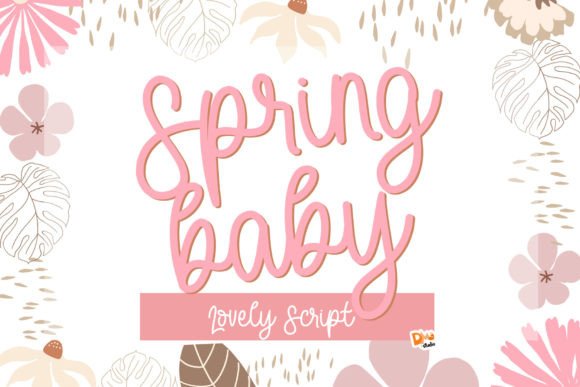 Spring Baby Font for Professional Branding and Design
