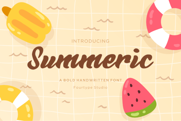 Summeric: A Handwritten Script Font for Memorable Branding