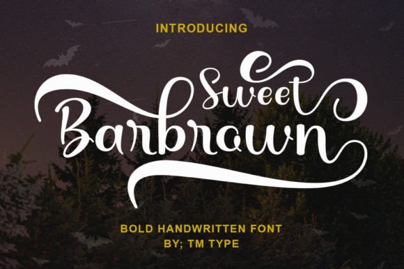 Sweet Barbrown Font for Branding and Creative Projects