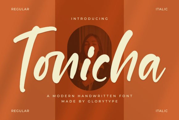 Tonicha – A Modern Handwritten Font for Editorial Design