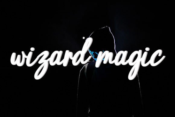 Wizard Magic Font: A Handwritten Script for Modern Web Design