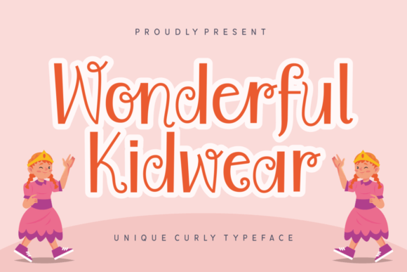 Wonderful Kidwear: A Playful Script Font for Creative Makers