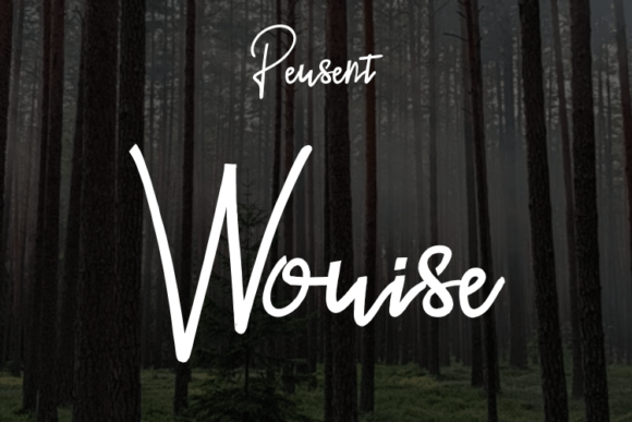 Worise: A Modern Script Typeface for Digital Branding
