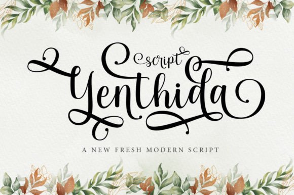 Yenthida Font Review for Creative Projects
